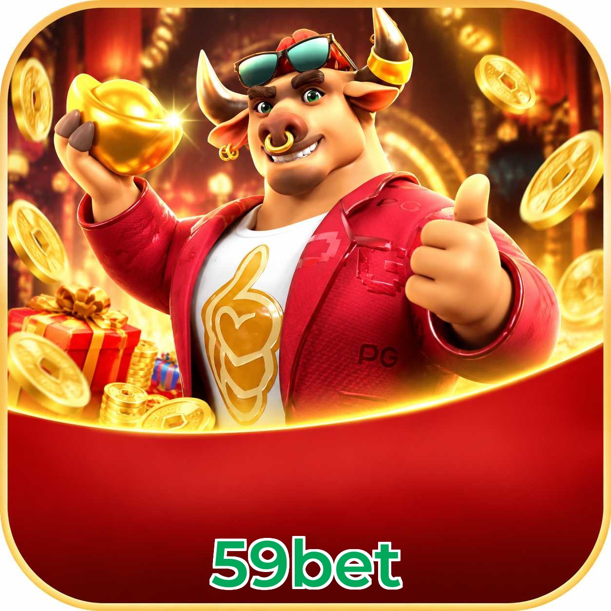 Catálogo de slots da 59bet com RTP médio de 96,52%